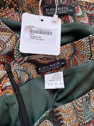 Traje falda y chaqueta Blanca Martin Talla 44