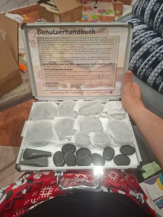 Masaje piedras calientes