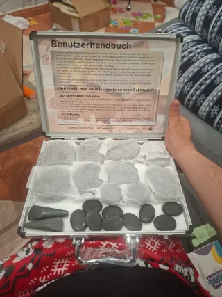 Masaje piedras calientes