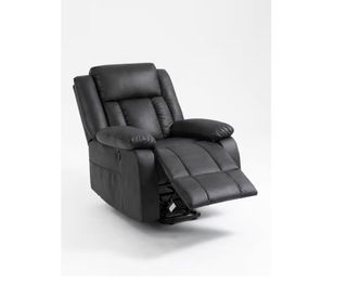 Poltrona relax con massaggio e calore reclinabile