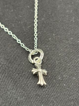 Collana con ciondolo croce gotica Argento 925