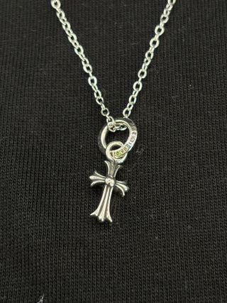 Collana con ciondolo croce gotica Argento 925