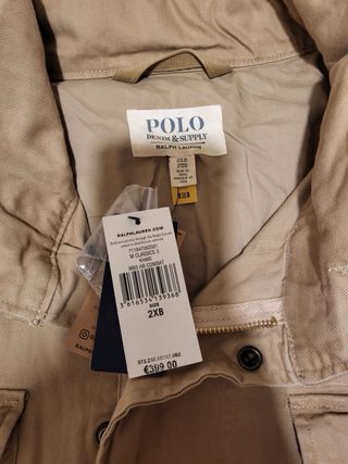 Chaqueta Polo Ralph Lauren Militar Beige