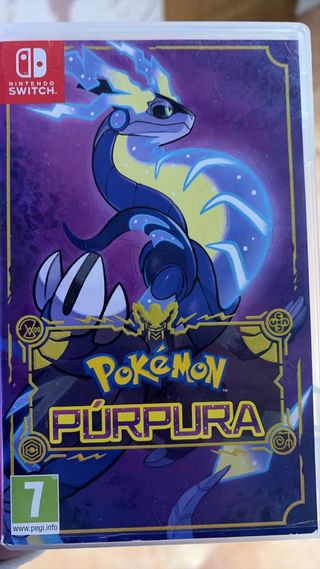 Pokemon Purpura Nintendo Switch RPG