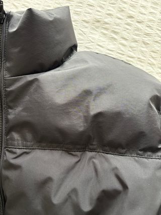 Chaqueta bomber negra Bershka