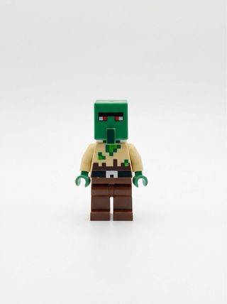 Villager verde zombie minecraft lego compatibile