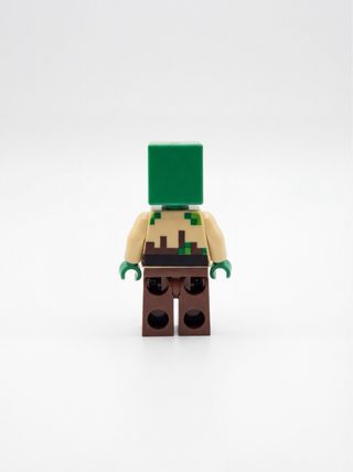 Villager verde zombie minecraft lego compatibile