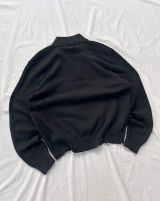 Sudadera Polo Ralph Lauren Negra Media Cremallera