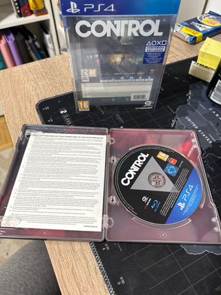 Control Steelbook PS4