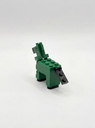 Cavallo Zombie Verde Lego Minecraft Compatibile