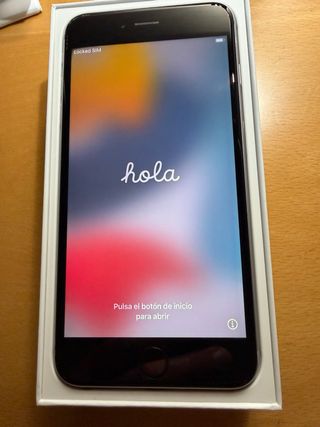 iPhone 6S Plus Plata/Gris Espacial