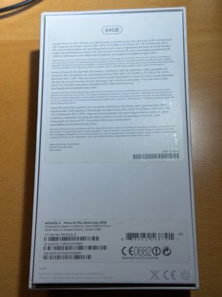 iPhone 6S Plus Plata/Gris Espacial