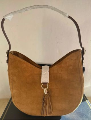 Bolso Fairfax & Favor Cuero Marrón