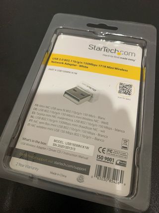Adaptador WiFi USB StarTech.com Mini 150Mbps