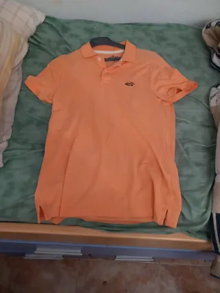 Polo Hollister Naranja Talla M