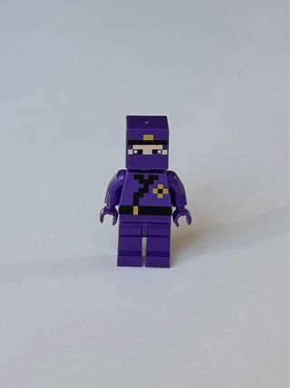 Lego Ninja Viola Minecraft Compatibile