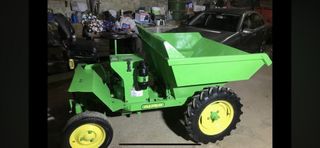 Volquete Dumper Verde marca Ausa