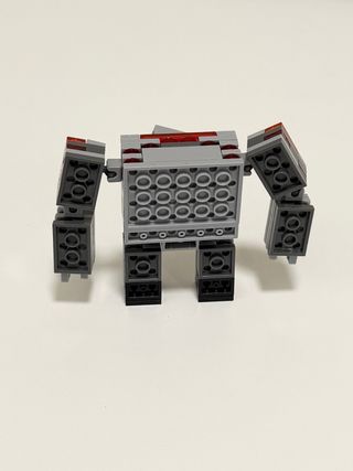 Golem di Pietra Rossa Minecraft Dungeons Compatibi