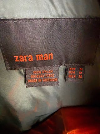 Chaleco acolchado verde hombre