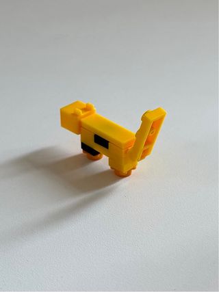 Lego Minecraft Ocelot Gatto Leopardo
