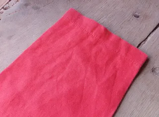 Pantalones vintage verano rojos. T. 42