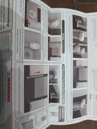 Puerta Seguridad para niños Retráctil