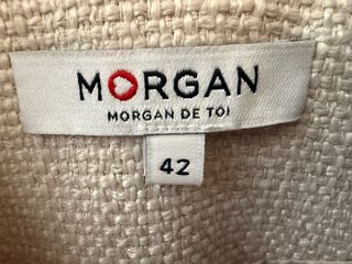 Chaqueta Morgan Marfil-Denim Talla M