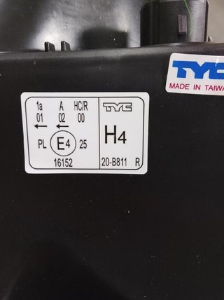 Citroen 20-11811-05-2 faro derecho nemo otros 1094