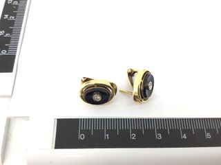 pendientes oro 18k con piedra