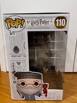 Funko Pop Albus Dumbledore #110 c/Fawkes