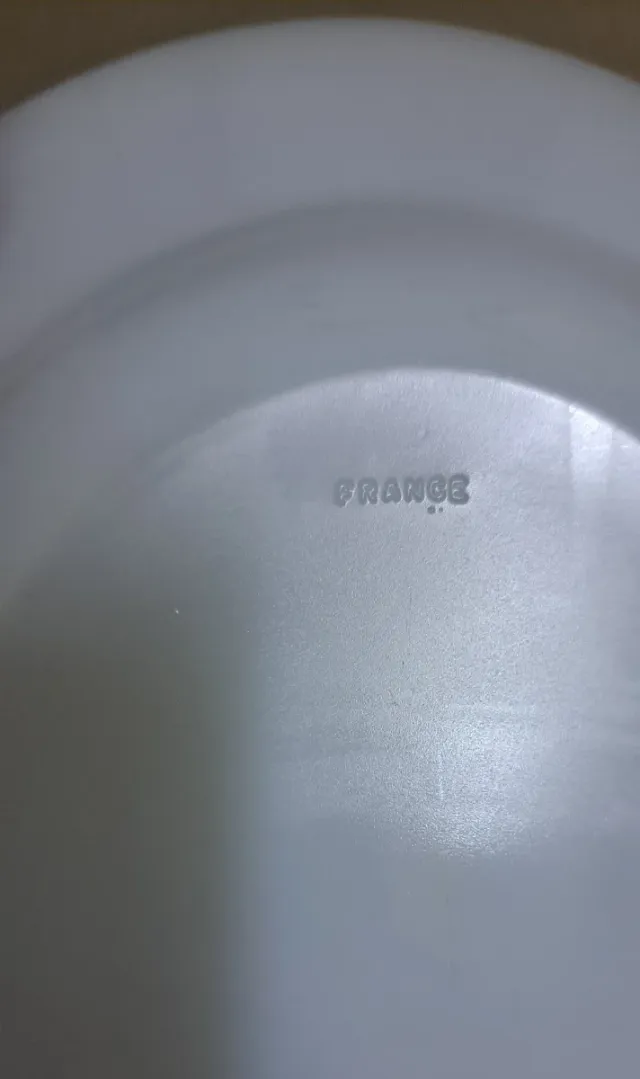 Prato ovalado Orcopal France com frutas