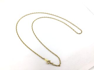 cadena oro 18k 20cm