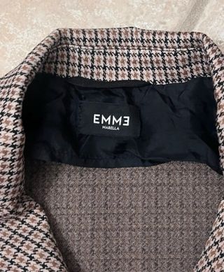 Blazer Emme Marella a quadri, di marca -pagato 140