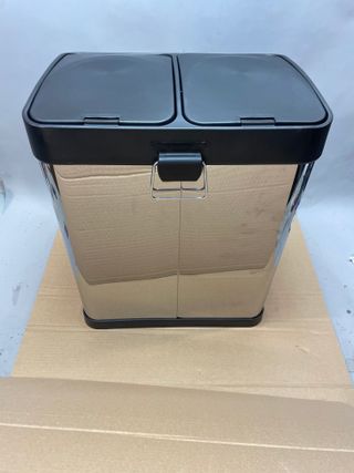 Amig RECIK2 Cubo Reciclaje Doble Pedal 30L