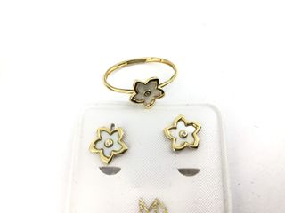 otra pieza joyeria oro 18k con piedra con circonita