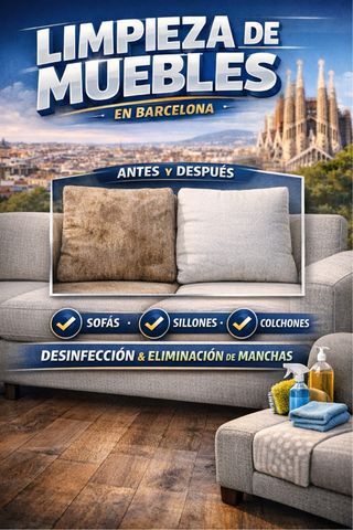 Limpieza de muebles