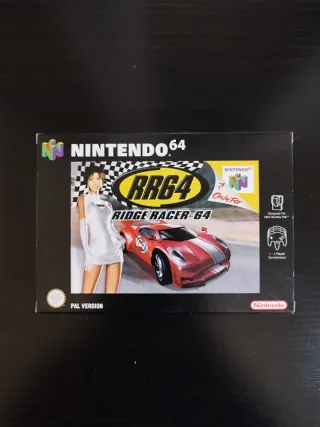 Ridge Racer 64 RR64 Nintendo 64 PAL