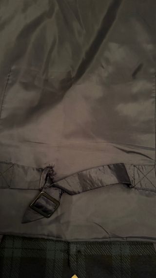 Chaleco cuadros Zara