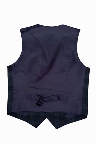 Chaleco cuadros Zara