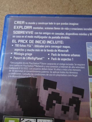 Minecraft PS4 (PlayStation 4) - Edición Juego