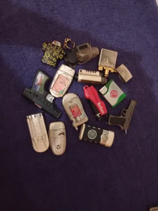 Lotto 76 accendini vintage anni '90