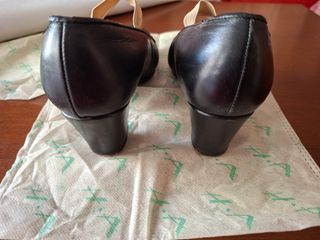 Zapatos de Flamenco en Piel Menkes. Talla 37