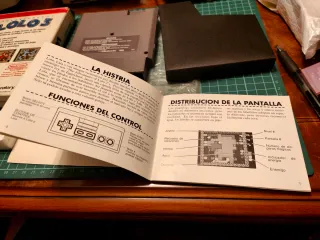 NES - Juego "Adventures of Lolo 3"