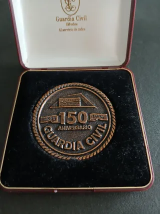 Moneda Conmemorativa 150 años Guardia Civil