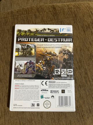 Transformers The Game Wii