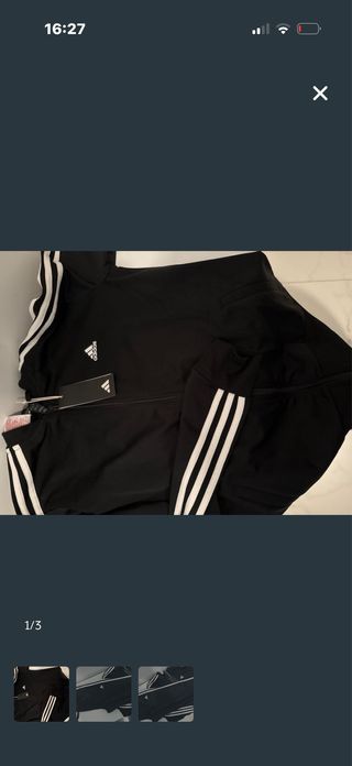 Chándal Adidas Negro