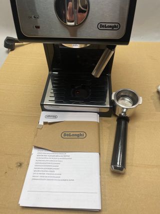 Cafetera DeLonghi Expreso Portafiltro Negra