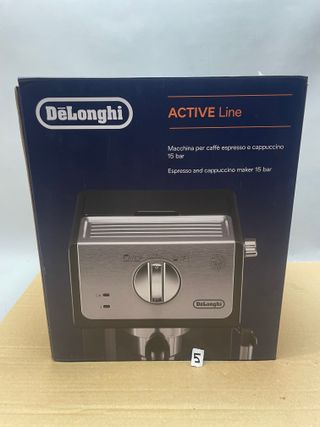 Cafetera DeLonghi Expreso Portafiltro Negra