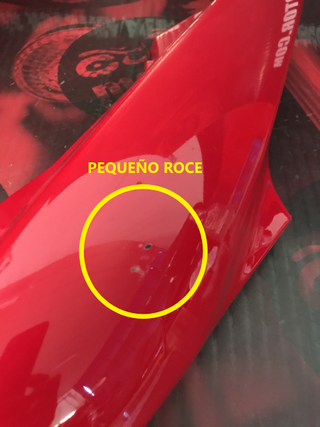 Carenado lateral izquierdo para Yamaha FZS600 5DM-2163A-00-P0