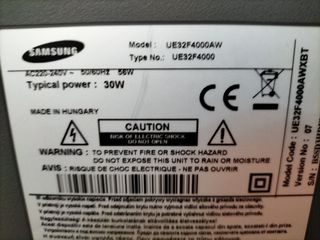 TV Samsung LED 32 UE32F4000AW (Sin Smart TV)